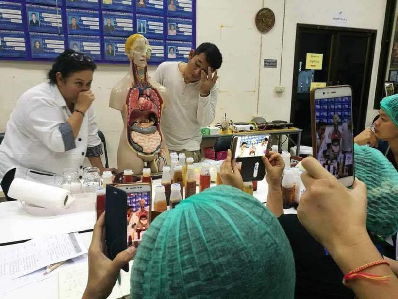 ชั้นเรียนอบรมกายวิภาคและการแพทย์แผนไทย